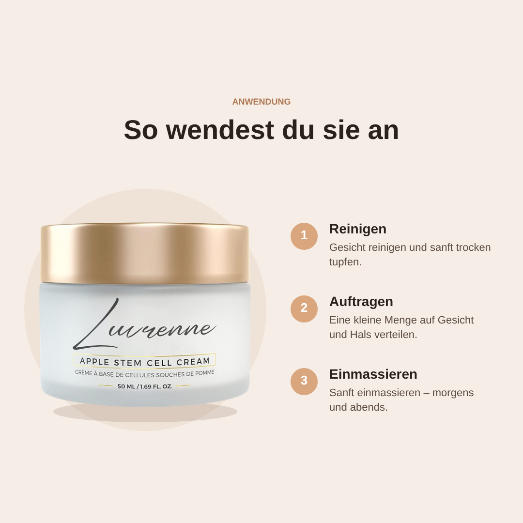 Crema Viso Ricca con Estratto di Cellule Staminali di Mela 50 ml