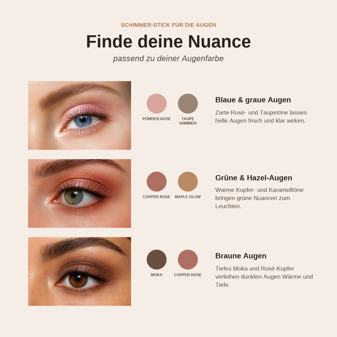 Stick Shimmer per Occhi