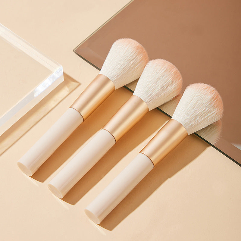 3x Mini Pennelli Make-up da Viaggio
