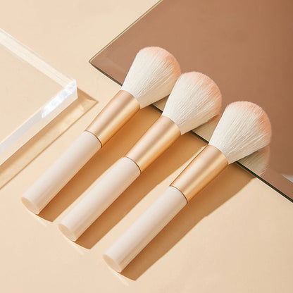 3x Mini Pennelli Make-up da Viaggio
