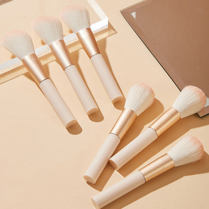 3x Mini Pennelli Make-up da Viaggio
