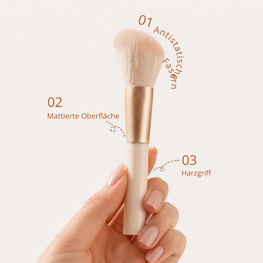 3x Mini Pennelli Make-up da Viaggio